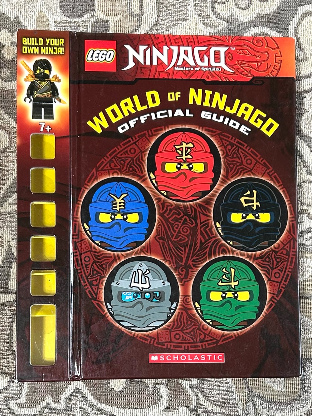 4/$20 Lego World of Ninjago Official Guide Hardcover Book NO FIGURE